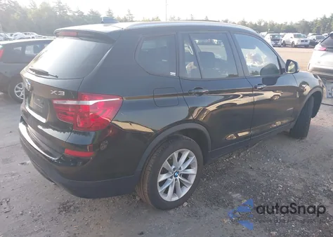 2017 BMW X3 xDrive28I z USA, uszkodzony, nr VIN 5UXWX9C3XH0W66602